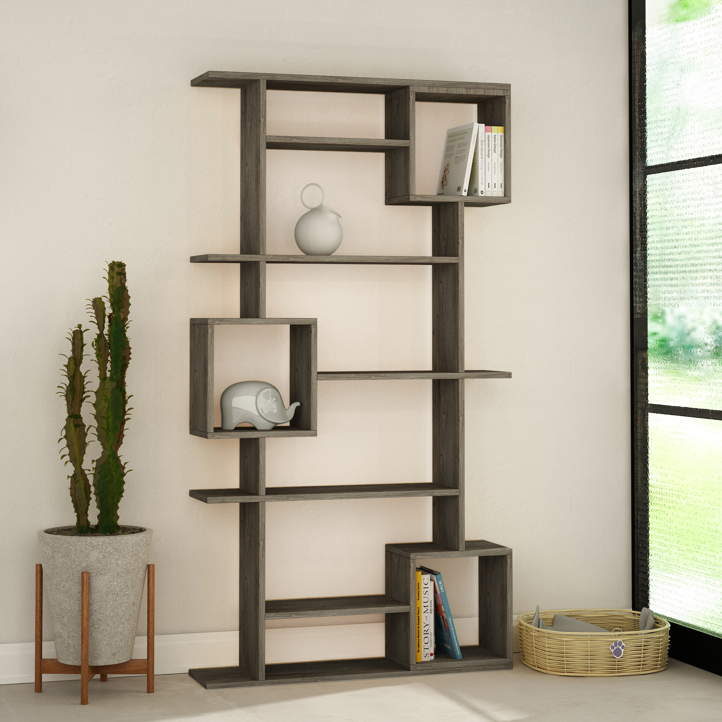 Стеллаж прямой Леве Сото (Стеллаж прямой LEVE SOTO BOOKCASE)