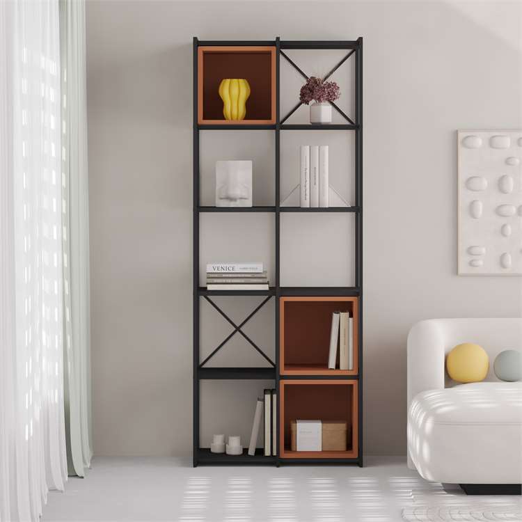 Стеллаж прямой Леве (Стеллаж прямой LEVE VALE MIDI BOOKCASE)