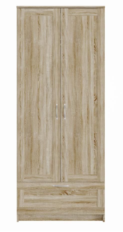 Шкаф для одежды Гуд Лакк Сириус (2 двери и 1 ящик)