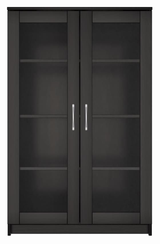 Тумба Гуд Лакк Сириус 78х123 (2 двери со стеклом)