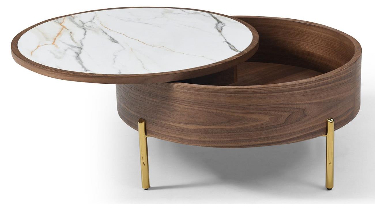 Стол журнальный ESF CT6057CS (D80)