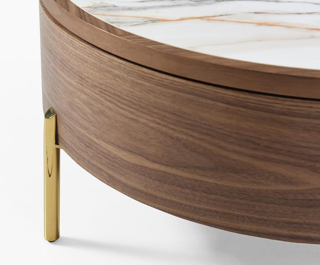 Стол журнальный ESF CT6057CS (D80)