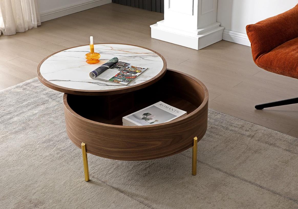 Стол журнальный ESF CT6057CS (D80)