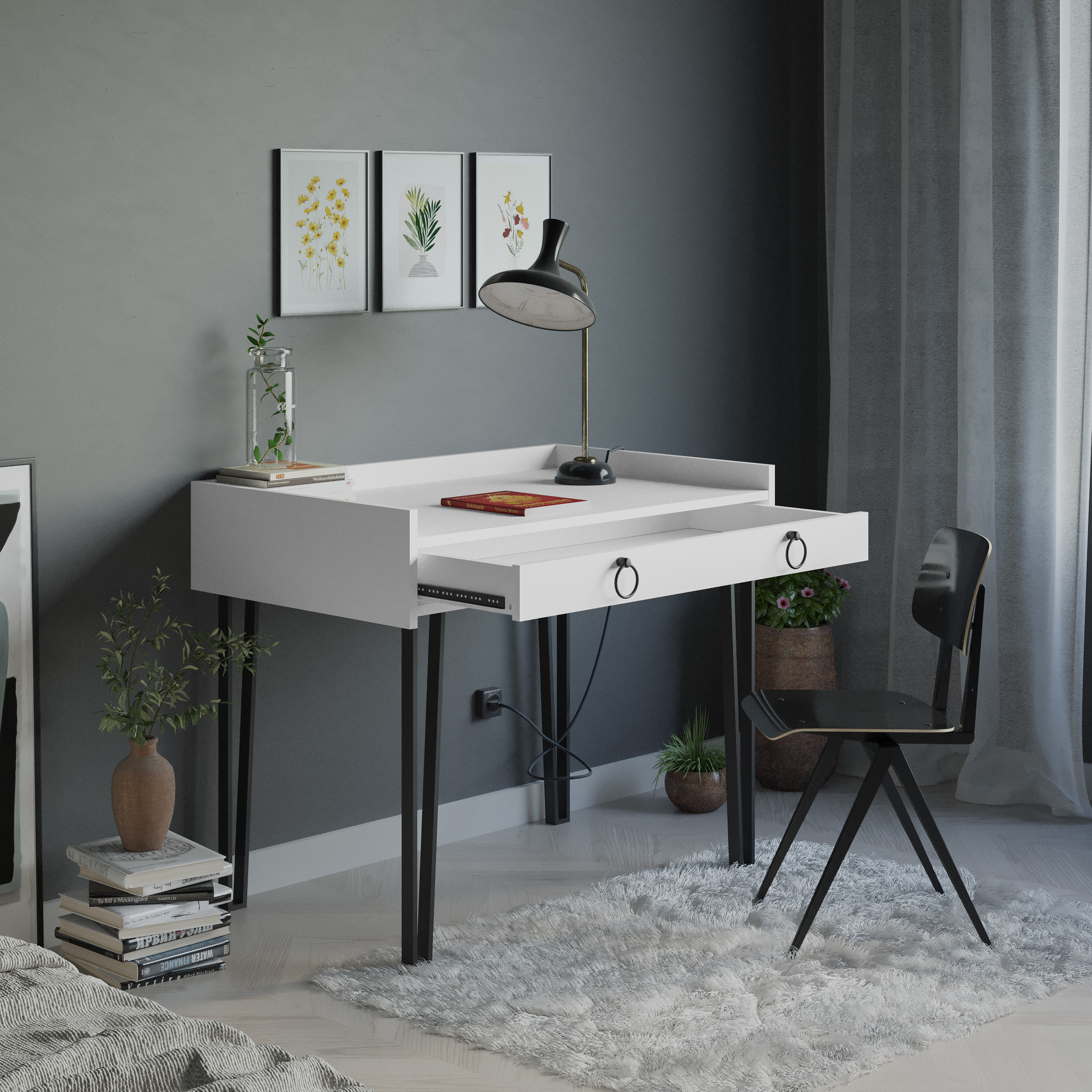 Стол письменный Леве Спондж (Стол письменный LEVE SPONGE STUDY TABLE)