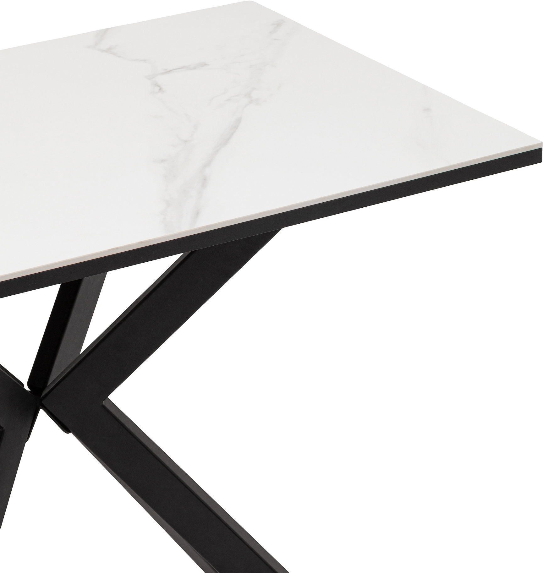 Стол обеденный STOOL GROUP Мармер мини нераскладной 90х60х75 столешница МДФ/керамика