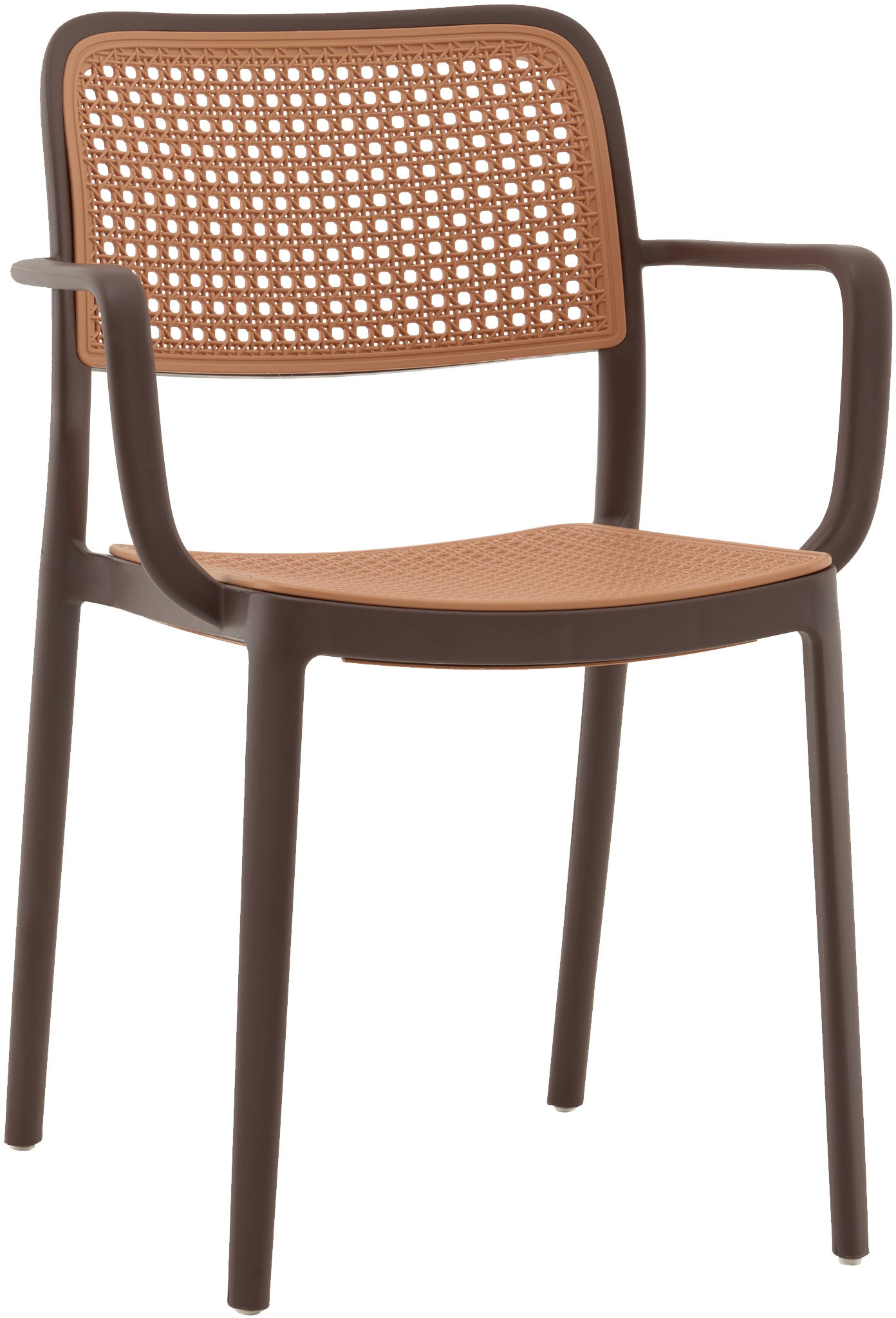 Стул пластиковый STOOL GROUP Yona с подлокотниками