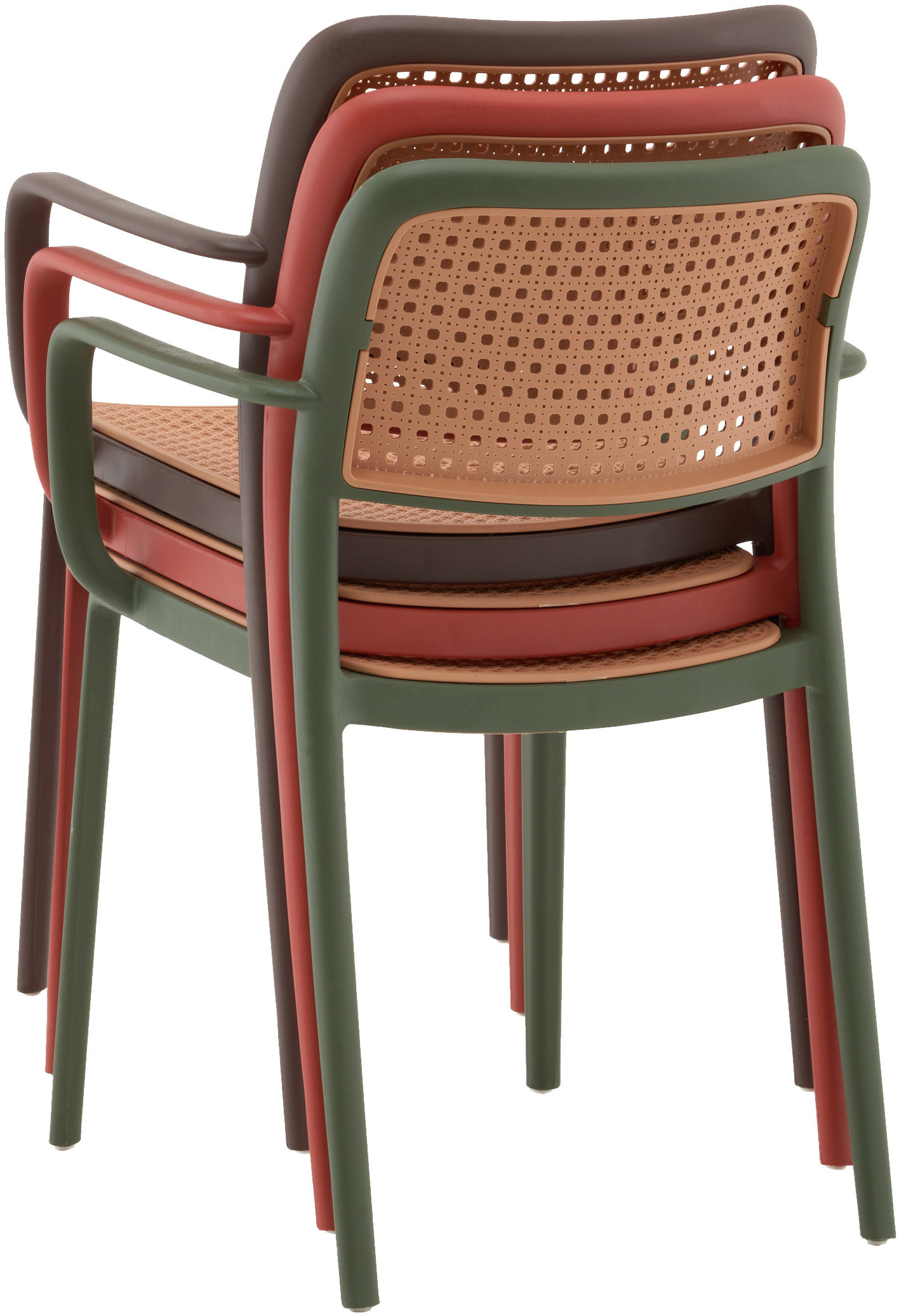 Стул пластиковый STOOL GROUP Yona с подлокотниками