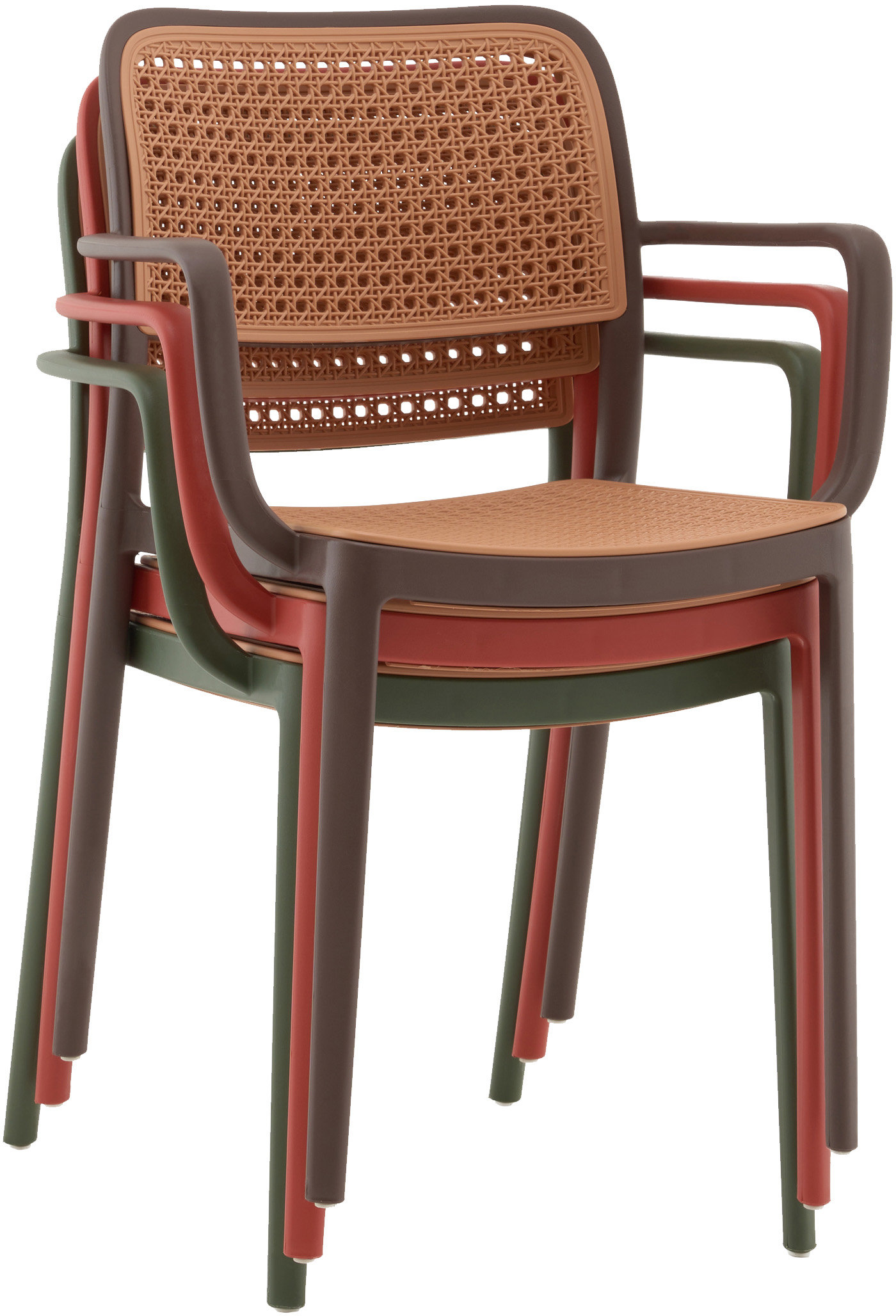 Стул пластиковый STOOL GROUP Yona с подлокотниками