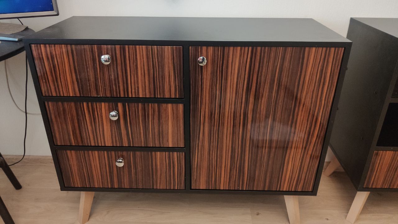 Комод 3 ящика Комфорт Нордик 11