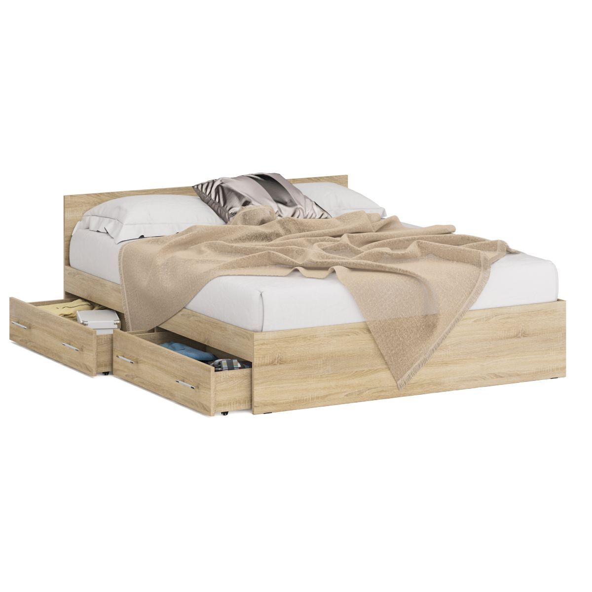 Кровать с ящиками СВК Стандарт 1600