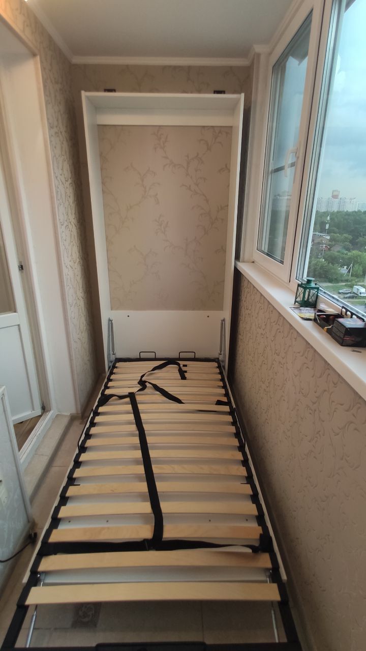 Шкаф-кровать Элимет STUDIO (super eco) 90/200/18