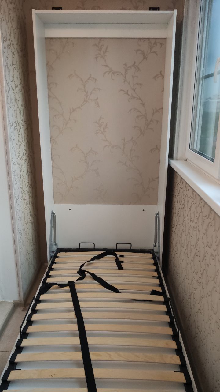 Шкаф-кровать Элимет STUDIO (super eco) 90/200/18