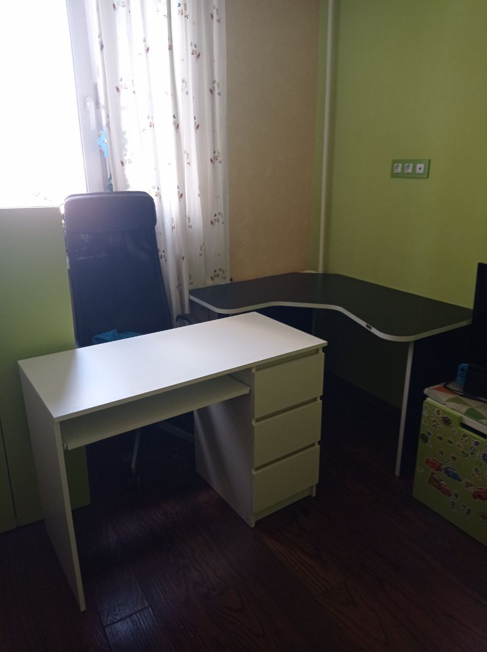 Письменный стол Woodville Мадера СМП правый