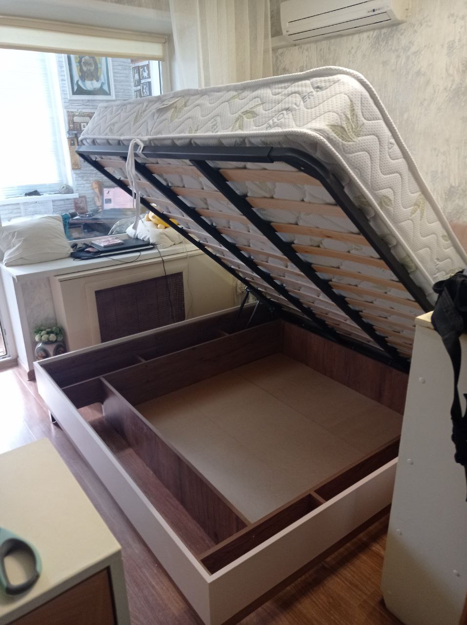 Кровать MLK Тоскана Люкс 160х200 с подъемным механизмом