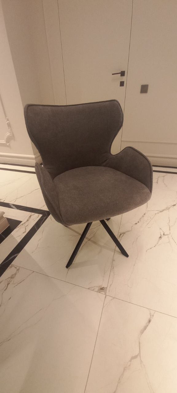 Стул на металлокаркасе Woodville Карлайл крутящийся