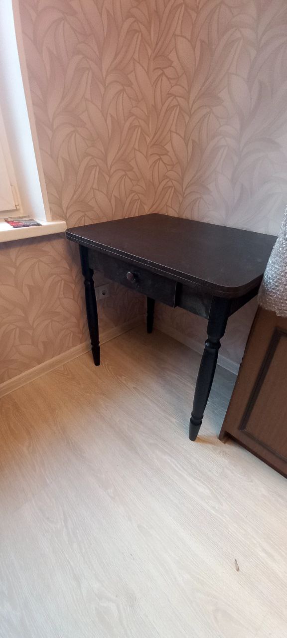 Стол Катрин ломберный раскладной с ящиком 60х80