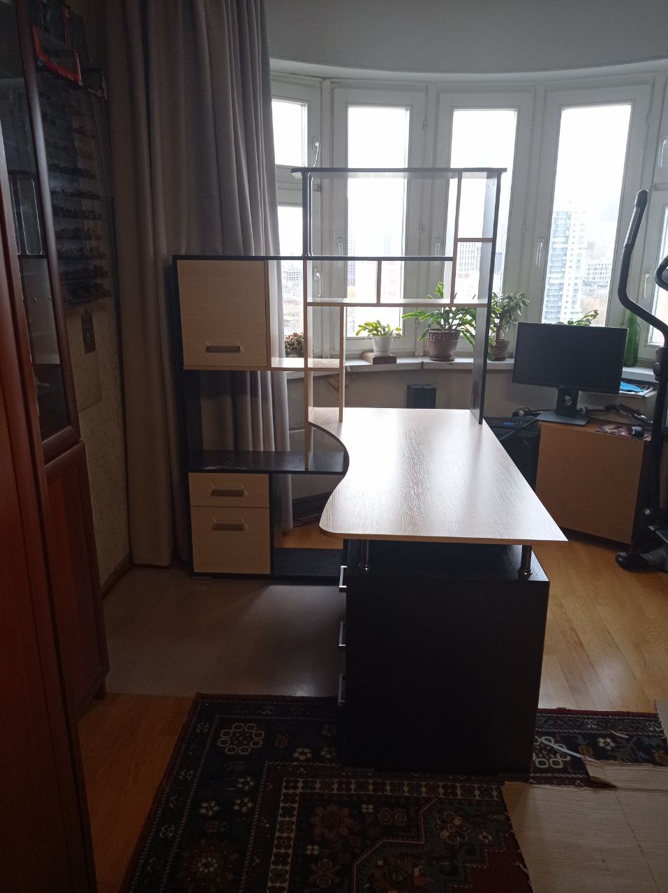 Стол компьютерный Woodville Джаз-15 левый