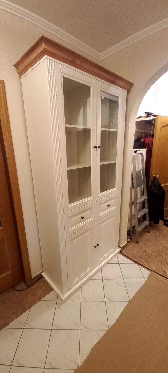 Шкаф-витрина Олимп 70.02 Атланта (со стеклом)