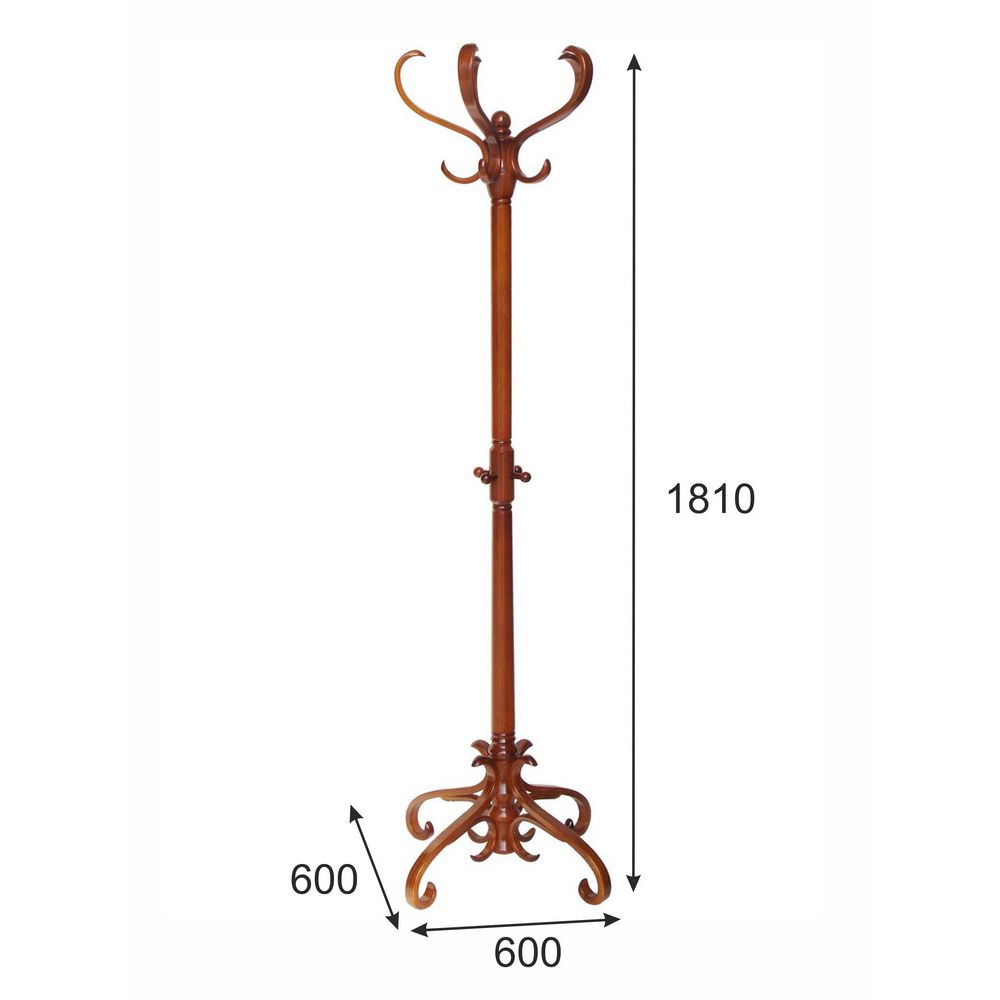 Вешалка напольная Мебелик В 2Н