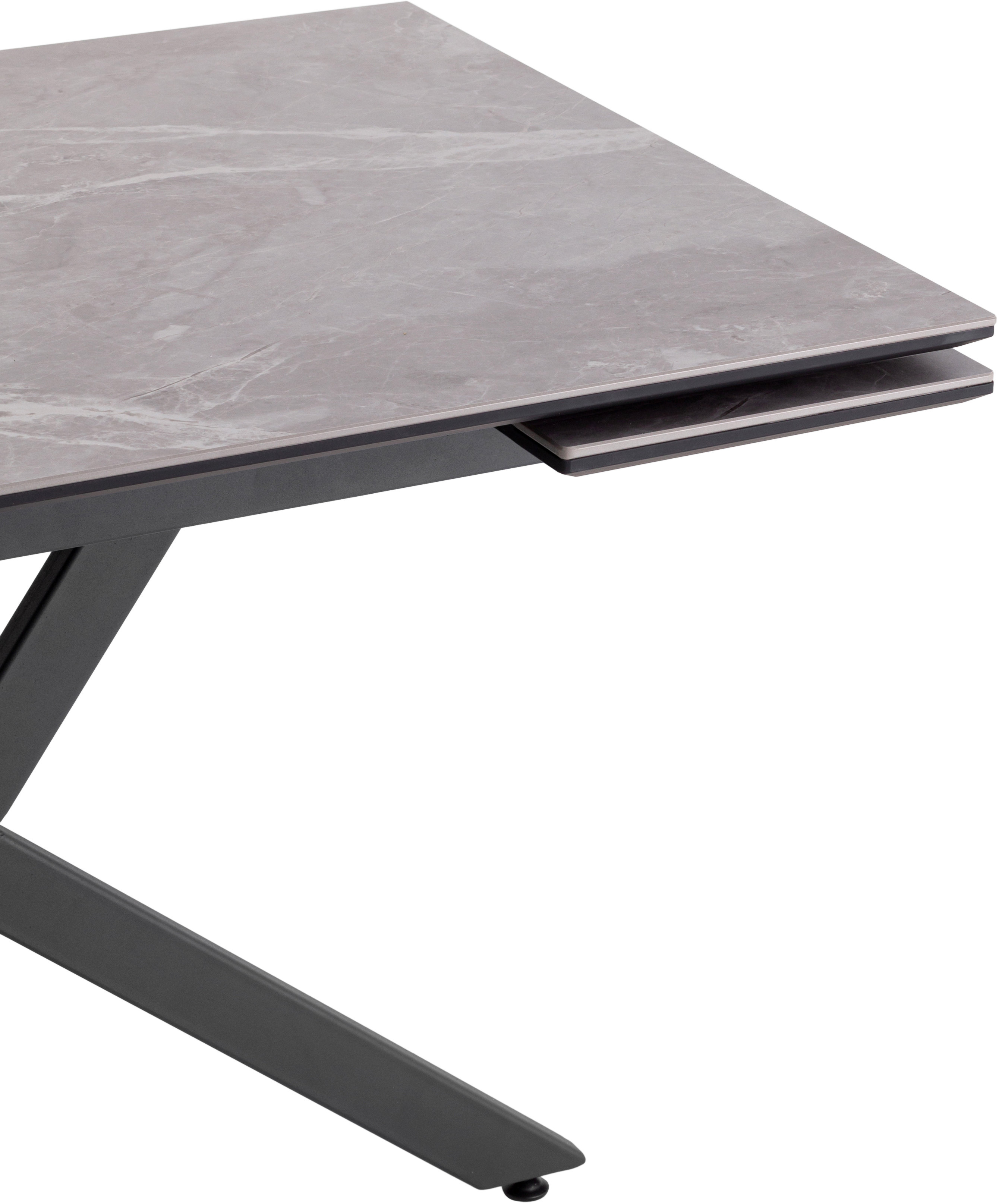 Стол обеденный STOOL GROUP Marmer 120-180/80/76 столешница МДФ16/керамика