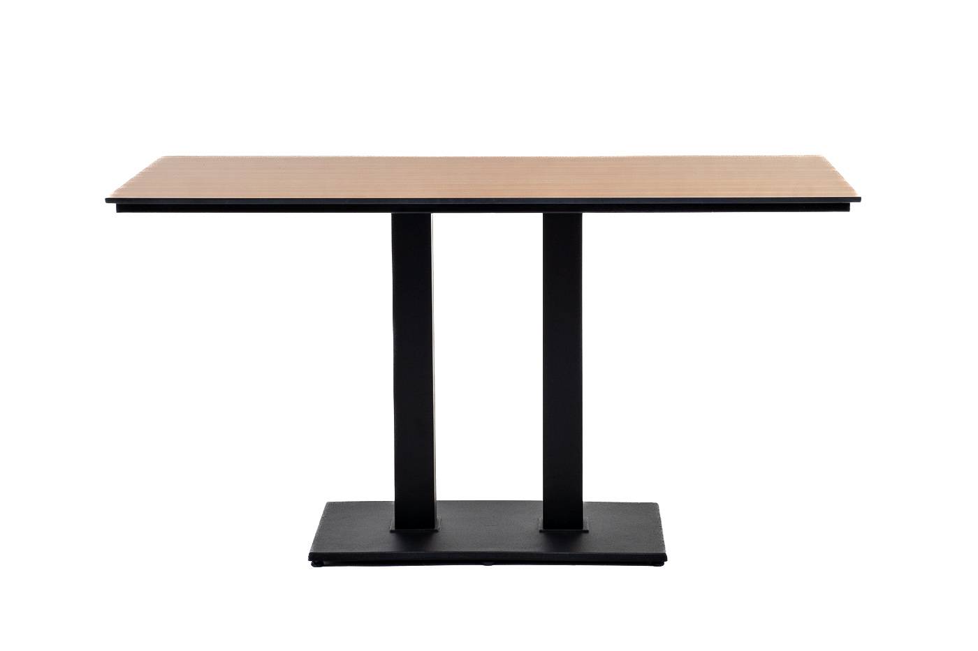 Интерьерный стол из HPL квадратный 140х70см 4sis Каффе