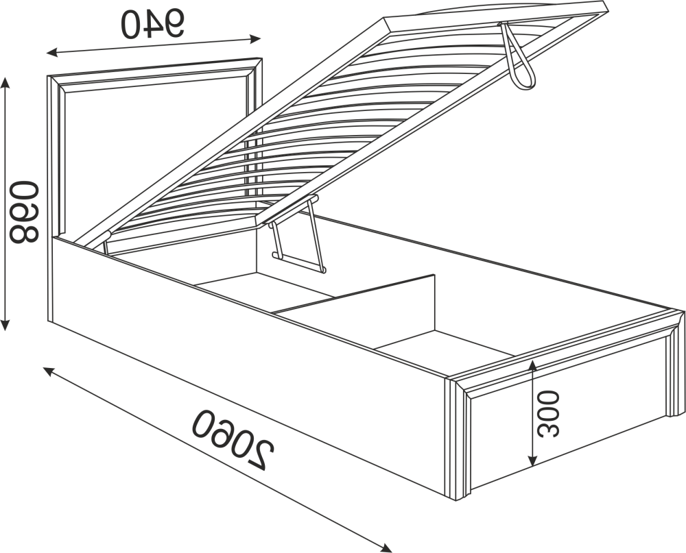 Кровать остин м23 с ящиками схема сборки