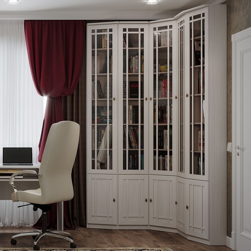 Шкаф книжный Глазов-мебель Sherlock 31 правый