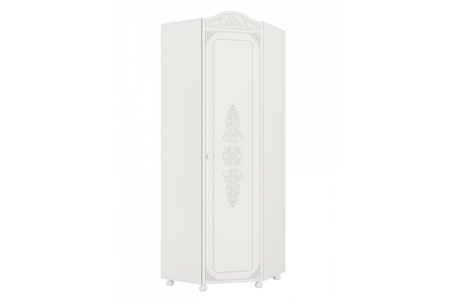 Шкаф угловой Compass АС-521К с короной глухой