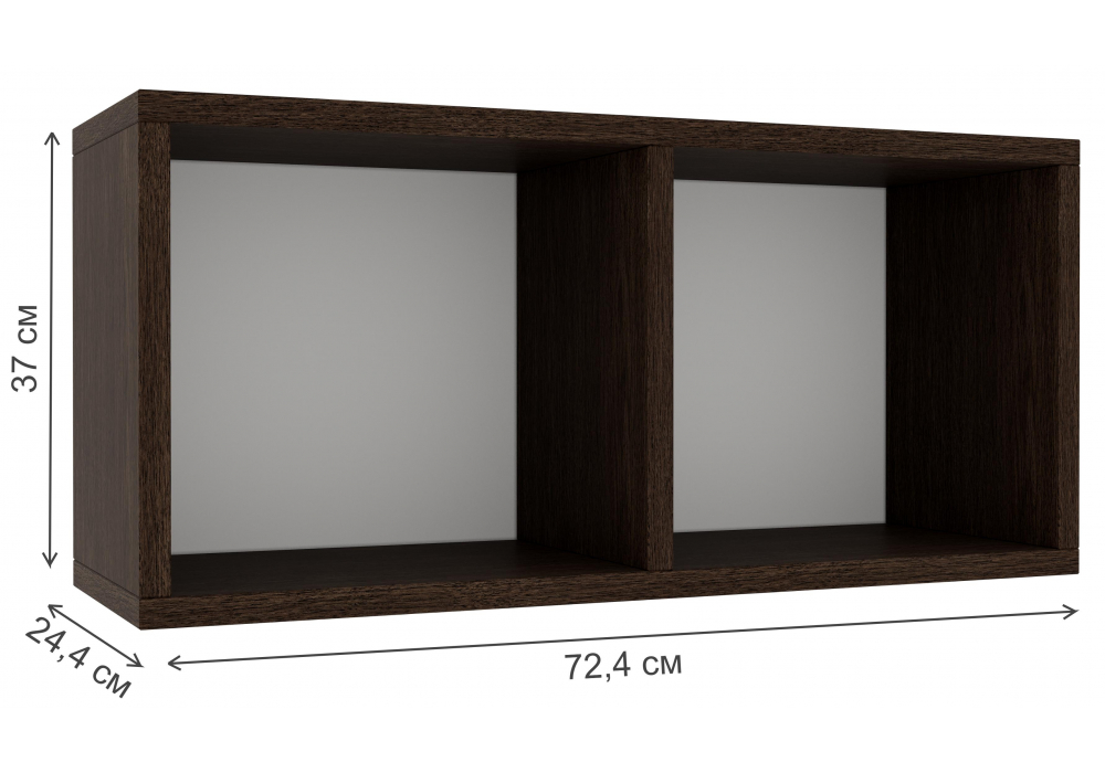 Комплект для кабинета Woodville Модена комплектация 1