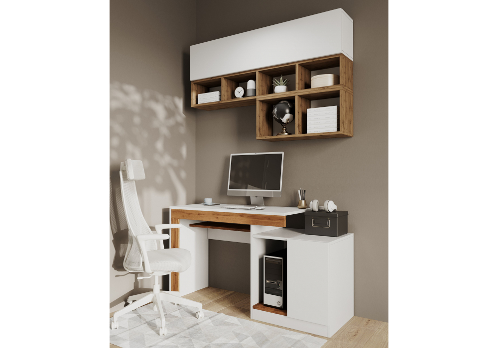 Комплект для кабинета Woodville Модена комплектация 4