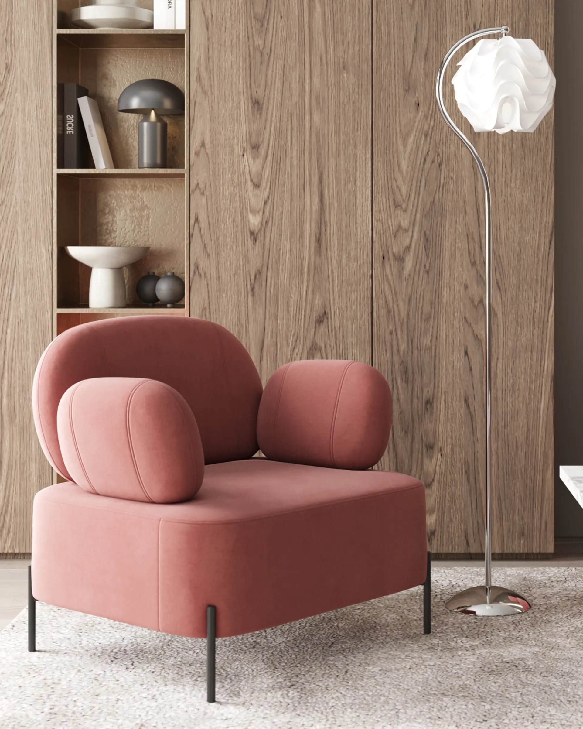 Кресло STOOL GROUP Кэнди с подлокотниками