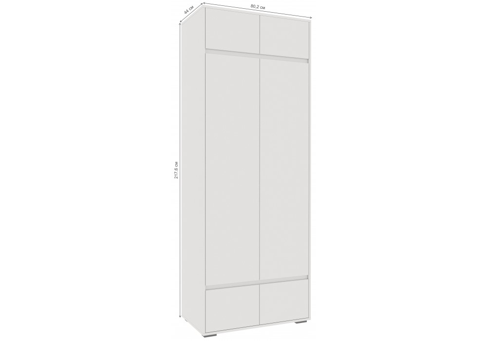 Модульная прихожая Woodville Роут комплектация 4