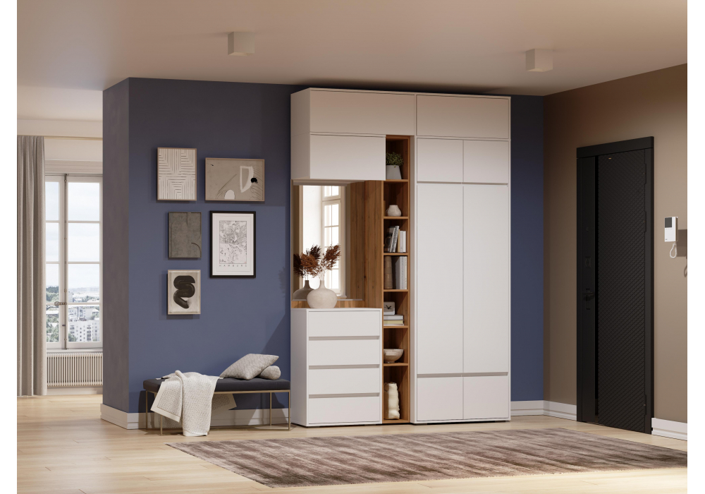 Модульная прихожая Woodville Роут комплектация 5