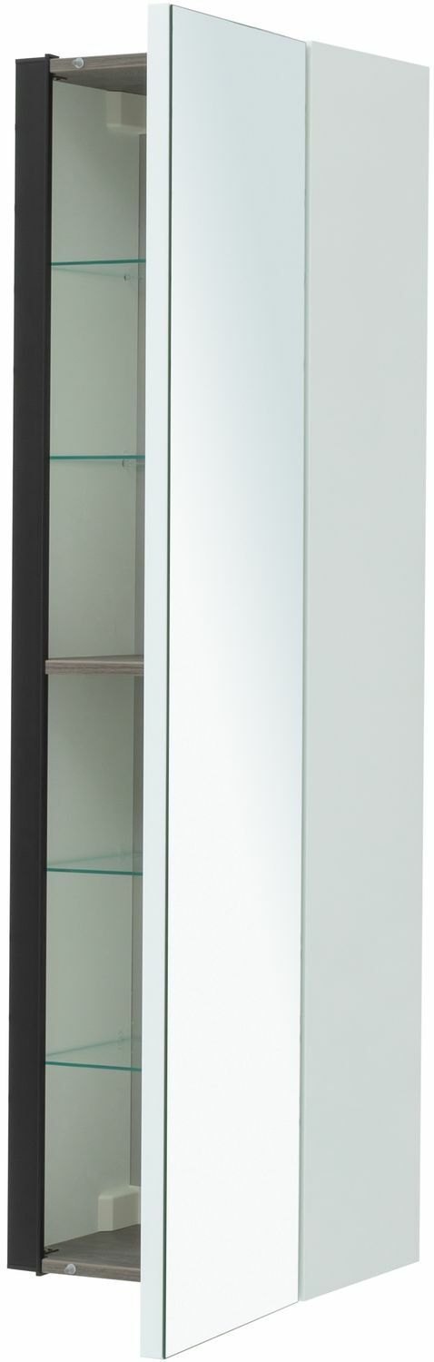 Шкаф-пенал для ванной De Aqua Ариетта New 40 R с зеркалом