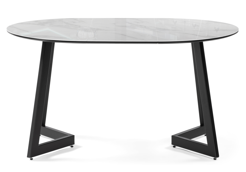 Стеклянный стол Woodville Алингсос 100(140)