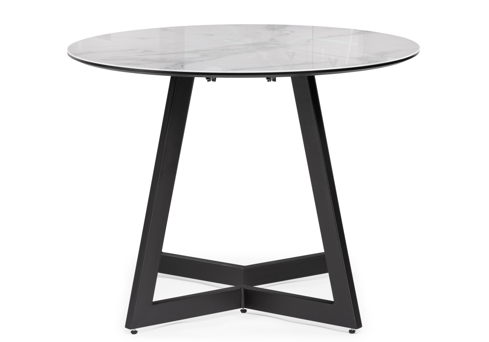 Стеклянный стол Woodville Алингсос 100(140)