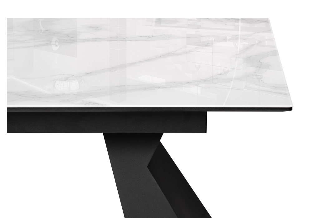 Стеклянный стол Woodville Денхольм 240(290)