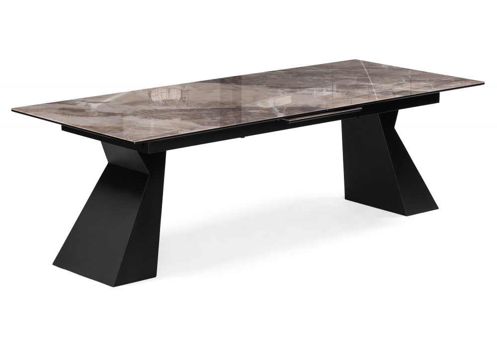 Стеклянный стол Woodville Денхольм 240(290)