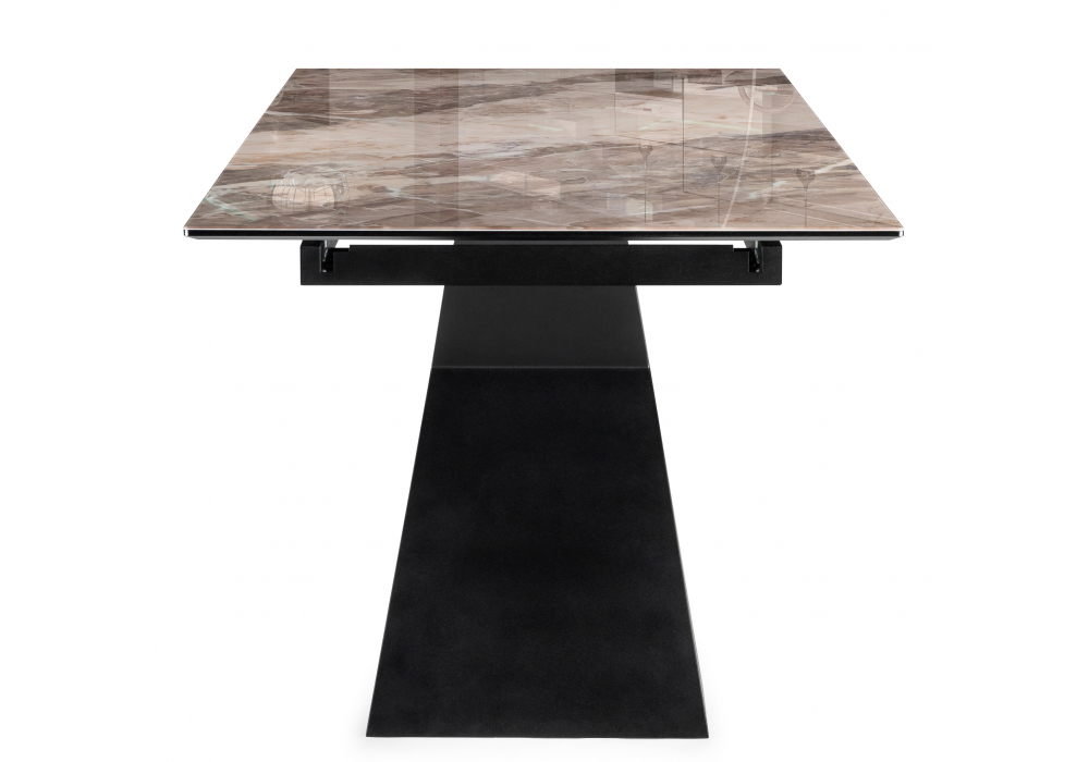 Стеклянный стол Woodville Денхольм 240(290)