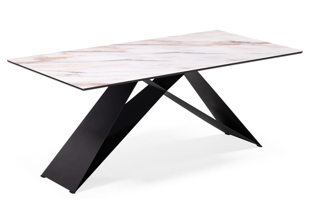 Стеклянный стол Woodville Ноттингем 180х90х74