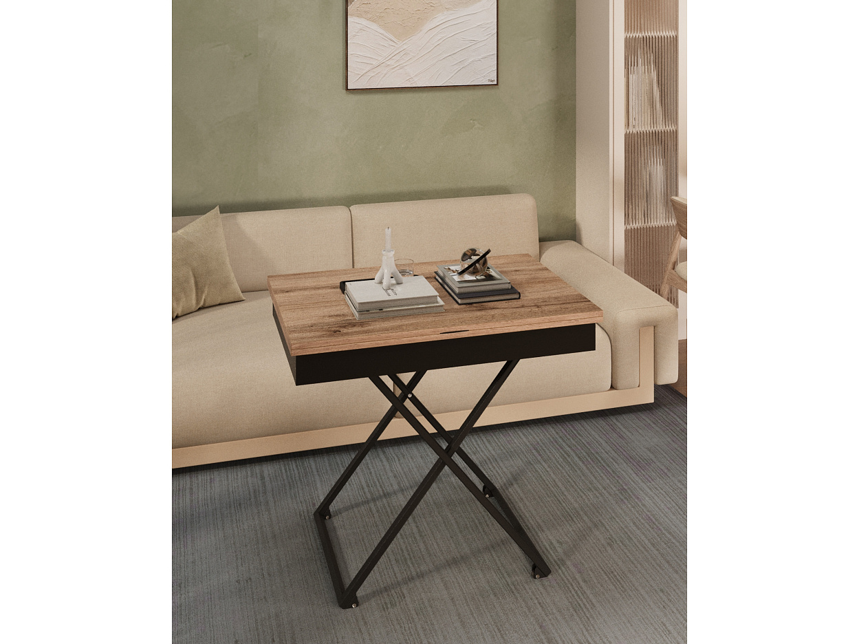 Стол-трансформер Калифорния АНДРЭ Loft дуб вотан (У)