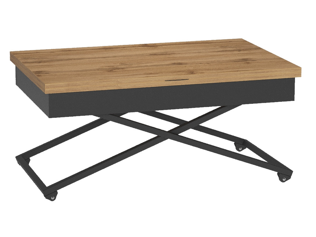 Стол-трансформер Калифорния АНДРЭ Loft дуб вотан (У)