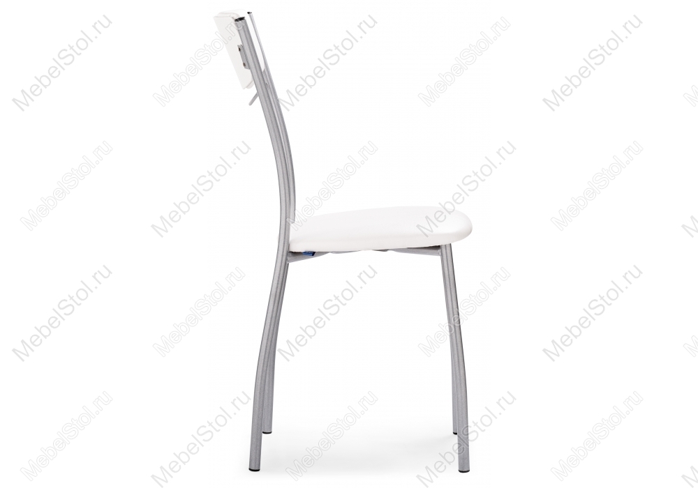 Стул на металлокаркасе Goki с мягкой спинкой светлый мусс (Р)