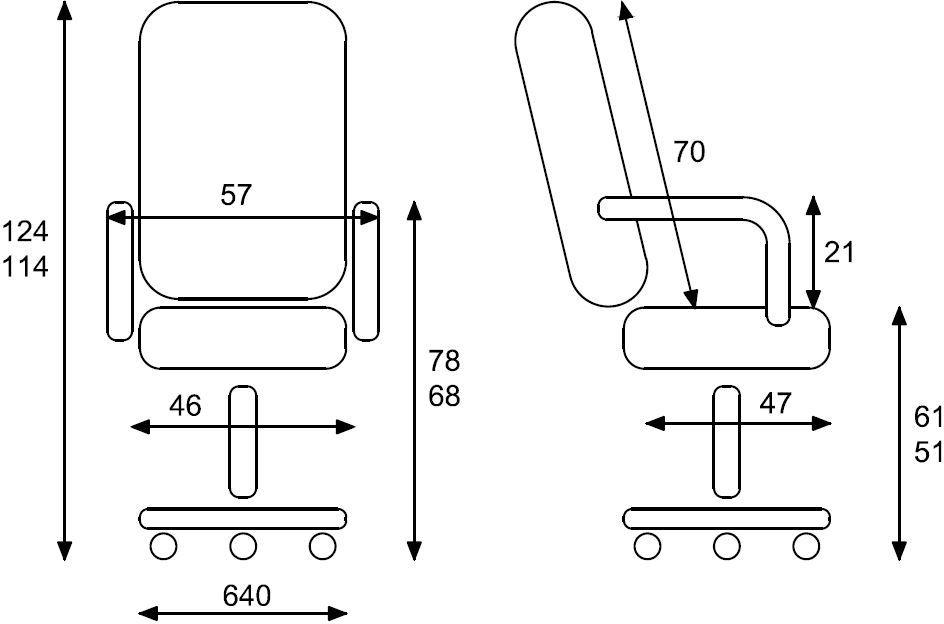 Кресло компьютерное tetchair practic