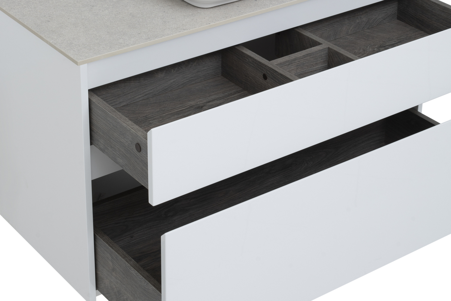 Тумба под раковину AQUANET Nova Lite 100 (2 ящик)