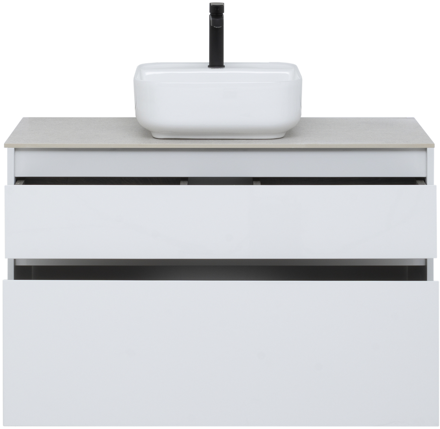 Тумба под раковину AQUANET Nova Lite 100 (2 ящик)