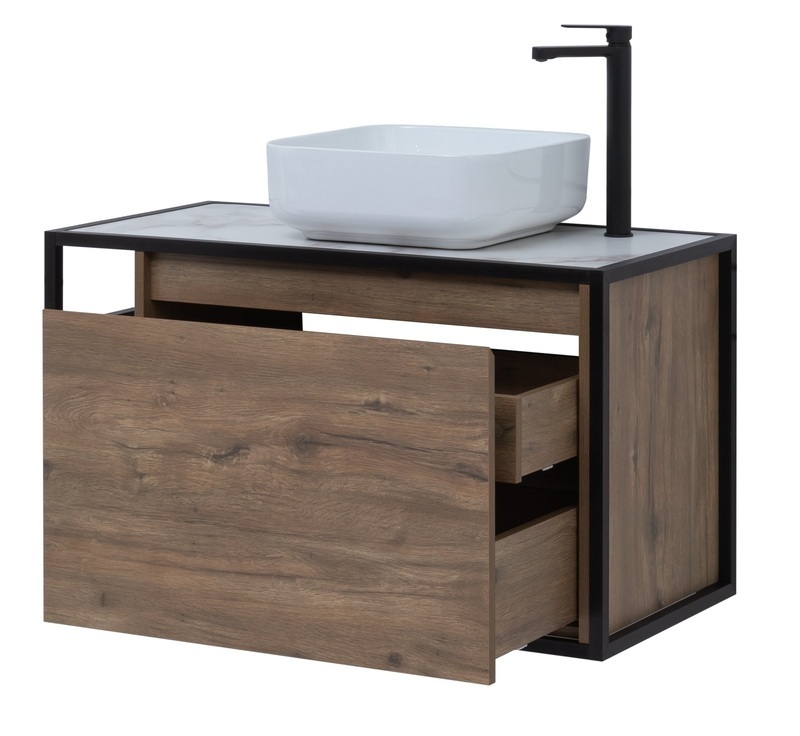 Тумба под раковину AQUANET Nova Lite Loft 90 R
