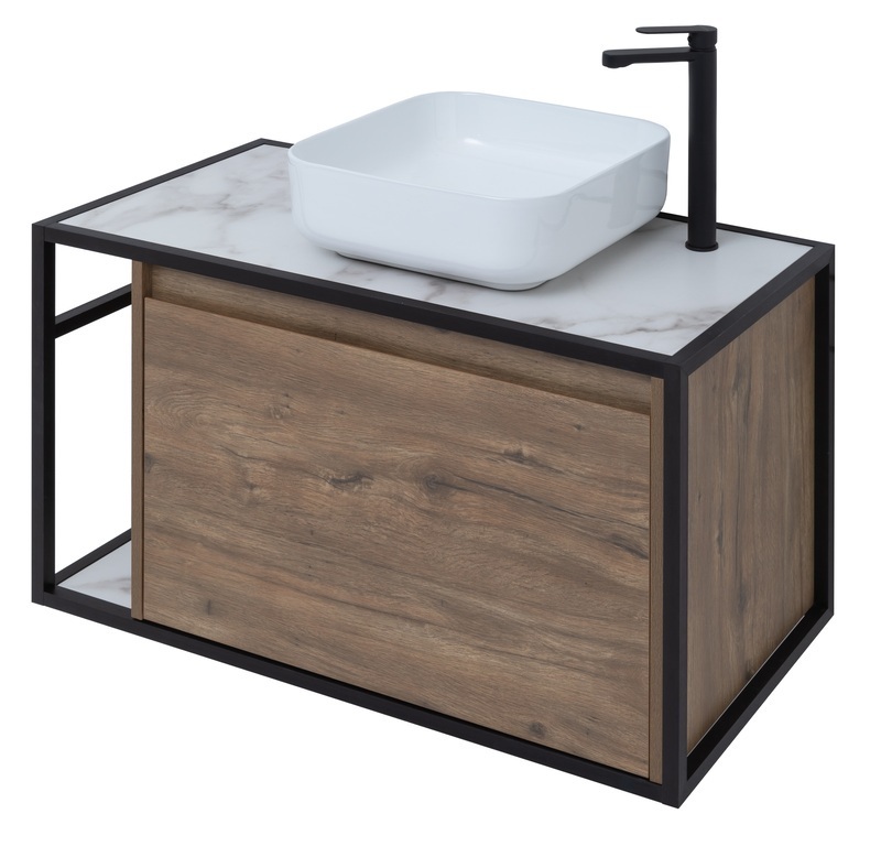 Тумба под раковину AQUANET Nova Lite Loft 90 R