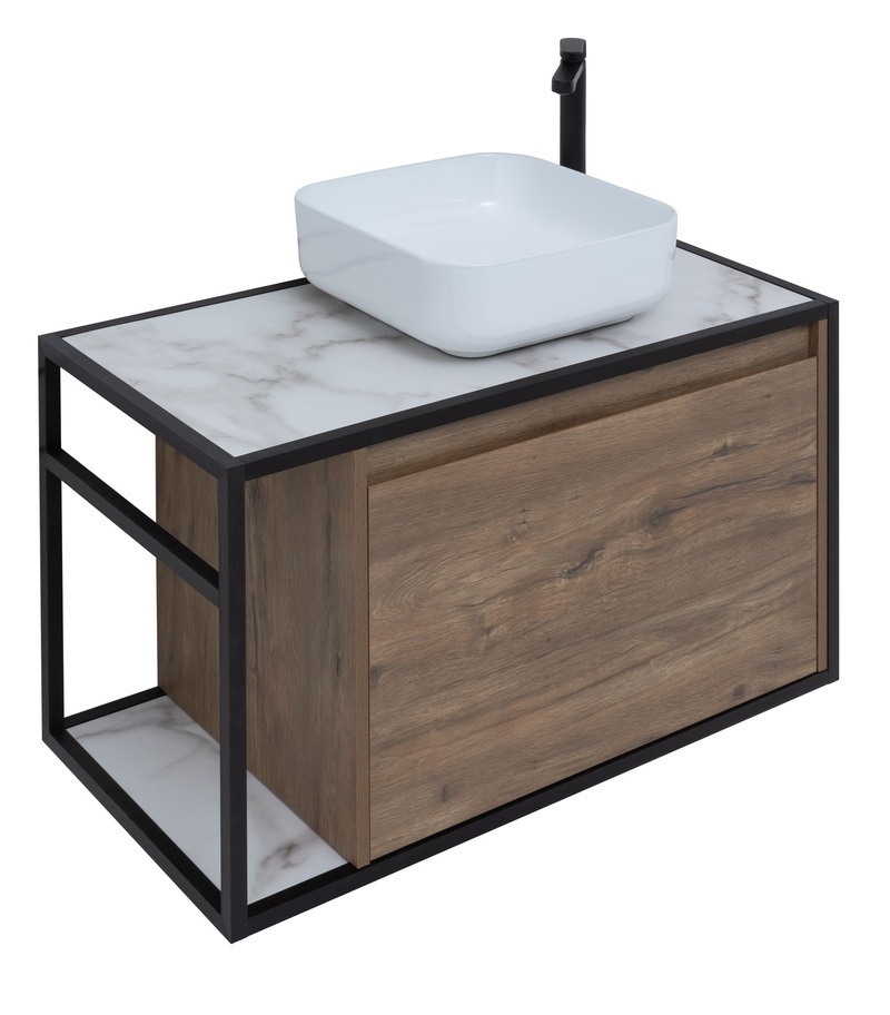 Тумба под раковину AQUANET Nova Lite Loft 90 R