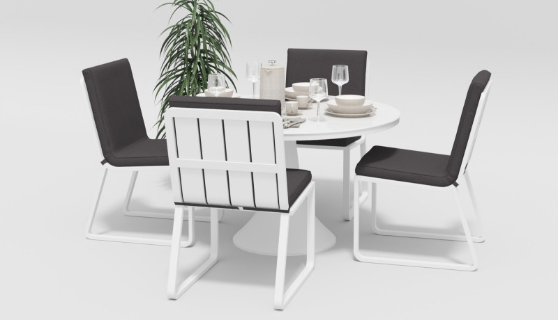 Обеденная группа Gardenini Voglie round 110x110 C2